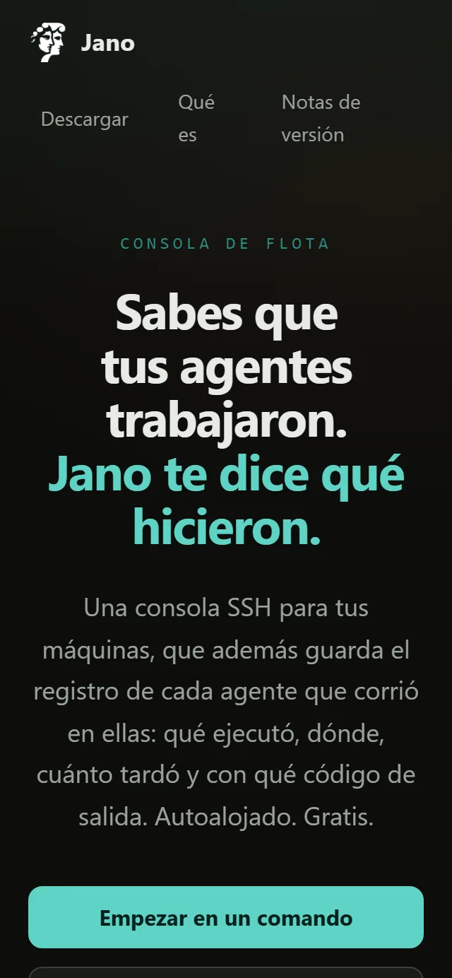Jano — Mobile