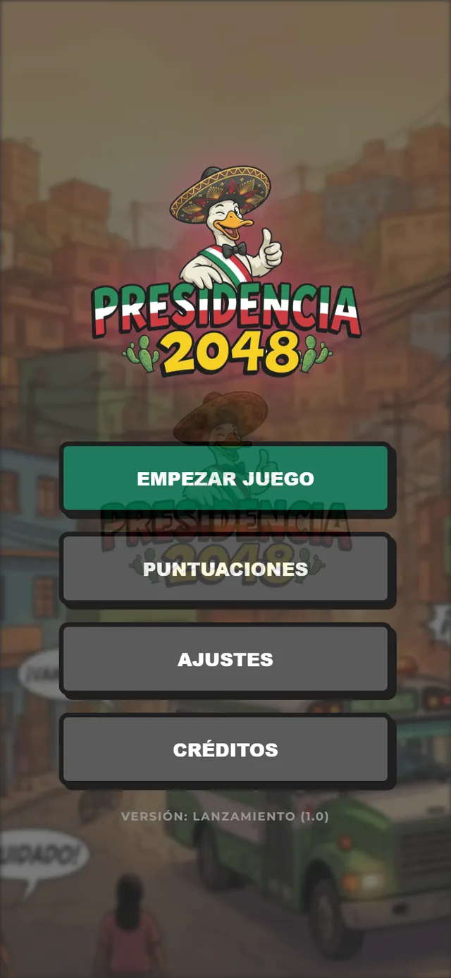 Presidencia 2048 — Mobile